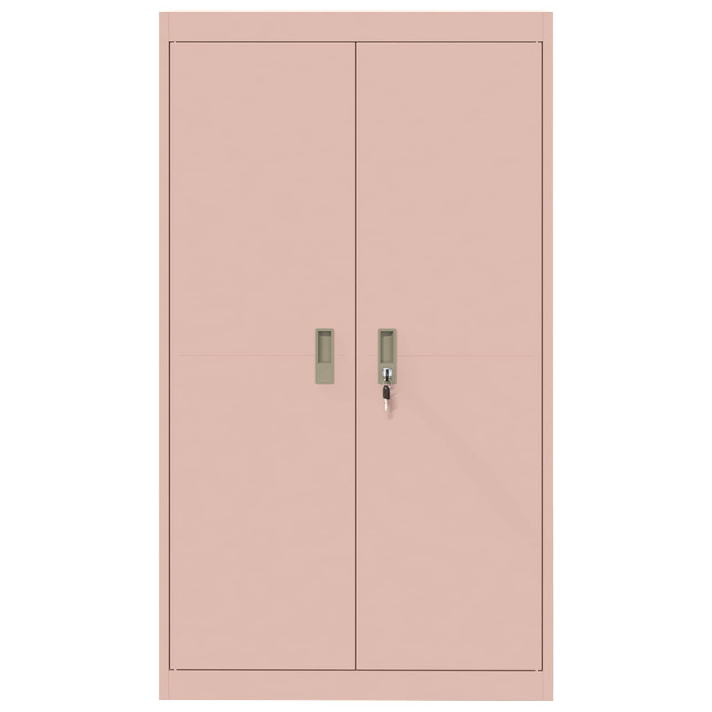 Szafka do przechowywania Różowy 80 x 40 x 140 cm Stal