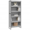 Szafka na książki 2 pcs Szary Sonoma 80 x 30 x 155 cm