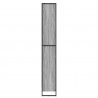 Szafka na książki 2 pcs Szary Sonoma 80 x 30 x 155 cm
