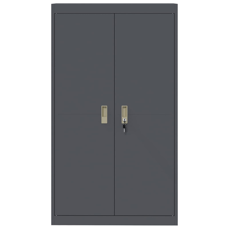 Szafka do przechowywania Antracyt 80 x 40 x 140 cm Stal