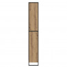 Szafka na książki 2 pcs Dąb rzemieślniczy 80 x 30 x 155 cm