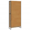 Szafka na książki 2 pcs Dąb rzemieślniczy 80 x 30 x 155 cm
