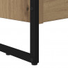 Szafka na książki 2 pcs Dąb rzemieślniczy 80 x 30 x 155 cm