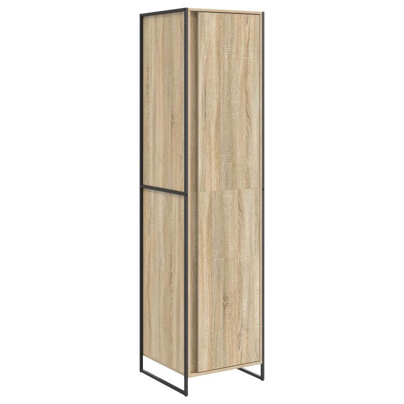 Szafa 2 pcs Sonoma 50 x 50 x 200 cm Materiał drewnopochodny