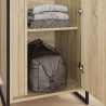 Szafa 2 pcs Sonoma 50 x 50 x 200 cm Materiał drewnopochodny