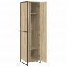 Szafa 2 pcs Sonoma 50 x 50 x 200 cm Materiał drewnopochodny