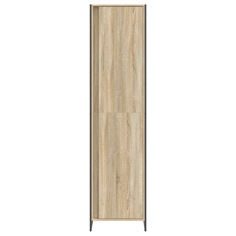 Szafa 2 pcs Sonoma 50 x 50 x 200 cm Materiał drewnopochodny