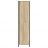 Szafa 2 pcs Sonoma 50 x 50 x 200 cm Materiał drewnopochodny
