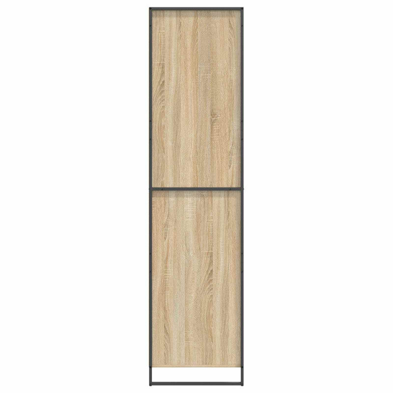 Szafa 2 pcs Sonoma 50 x 50 x 200 cm Materiał drewnopochodny