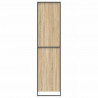 Szafa 2 pcs Sonoma 50 x 50 x 200 cm Materiał drewnopochodny