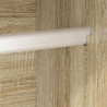 Szafa 2 pcs Sonoma 50 x 50 x 200 cm Materiał drewnopochodny