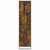 Szafa 2 pcs Dąb dymny 50 x 50 x 200 cm Materiał drewnopochodny