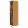 Szafa 2 pcs Dąb dymny 50 x 50 x 200 cm Materiał drewnopochodny