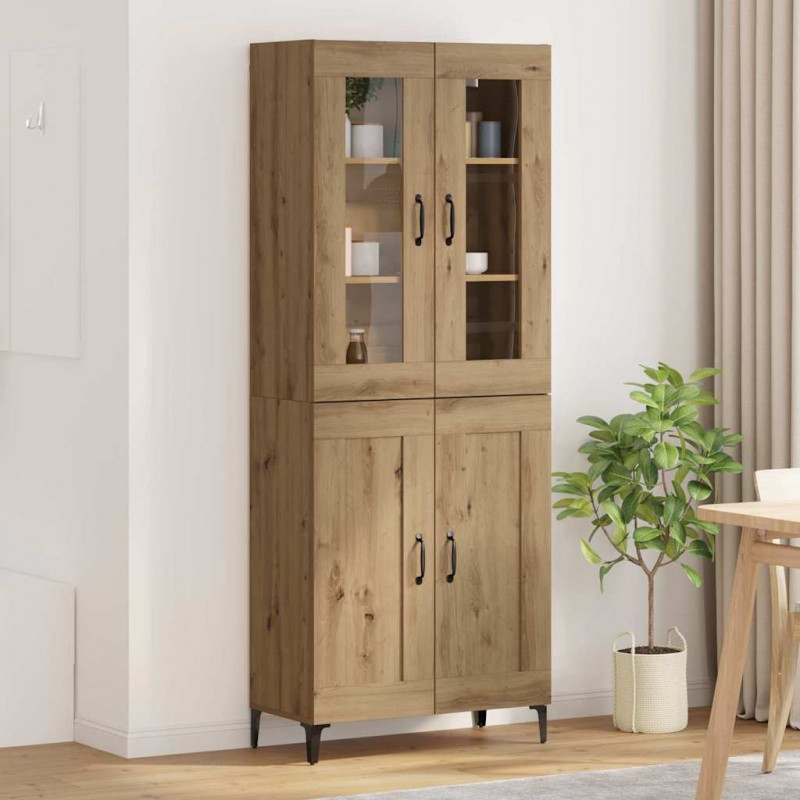 Highboard Dąb rzemieślniczy 69,5 x 34 x 180 cm