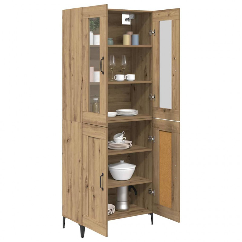 Highboard Dąb rzemieślniczy 69,5 x 34 x 180 cm