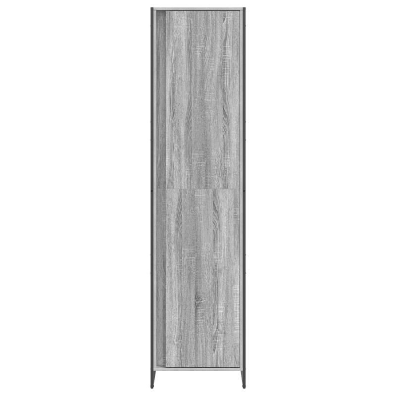 Szafa z przechowywaniem 2 pcs Szary Sonoma 50 x 50 x 200 cm
