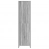 Szafa z przechowywaniem 2 pcs Szary Sonoma 50 x 50 x 200 cm