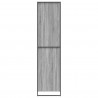 Szafa z przechowywaniem 2 pcs Szary Sonoma 50 x 50 x 200 cm