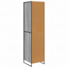 Szafa z przechowywaniem 2 pcs Szary Sonoma 50 x 50 x 200 cm