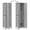 Szafa z przechowywaniem 2 pcs Szary Sonoma 50 x 50 x 200 cm