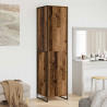 Szafa z przechowywaniem 2 pcs Stare drewno 50 x 50 x 200 cm