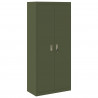 Szafka do przechowywania Zielony oliwkowy 80 x 40 x 180 cm Stal