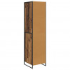Szafa z przechowywaniem 2 pcs Stare drewno 50 x 50 x 200 cm