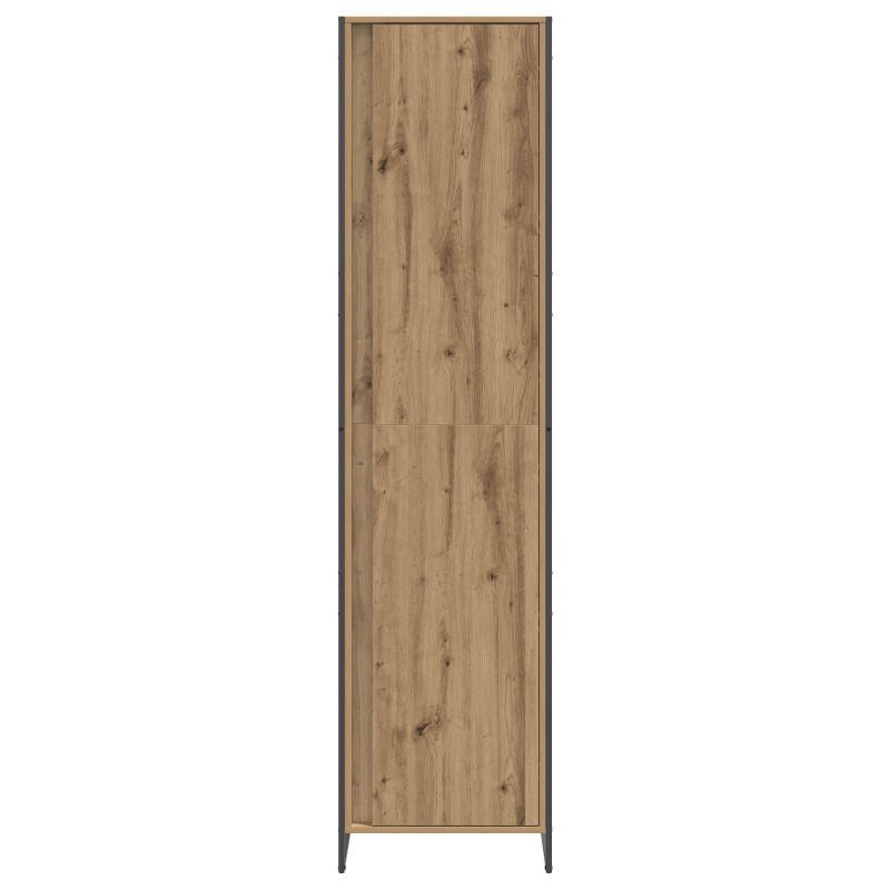 Szafa z drzwiami 2 pcs Dąb rzemieślniczy 50 x 50 x 200 cm