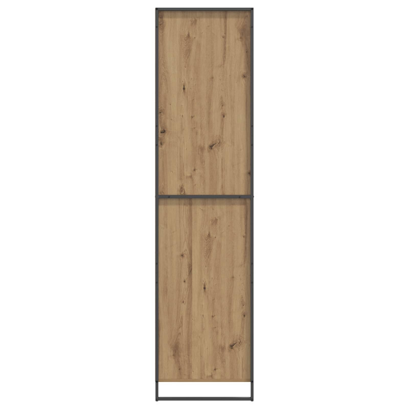 Szafa z drzwiami 2 pcs Dąb rzemieślniczy 50 x 50 x 200 cm