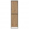 Szafa z drzwiami 2 pcs Dąb rzemieślniczy 50 x 50 x 200 cm
