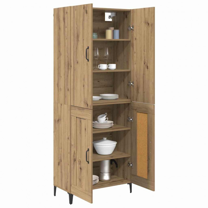 Highboard Dąb rzemieślniczy 69,5 x 34 x 180 cm