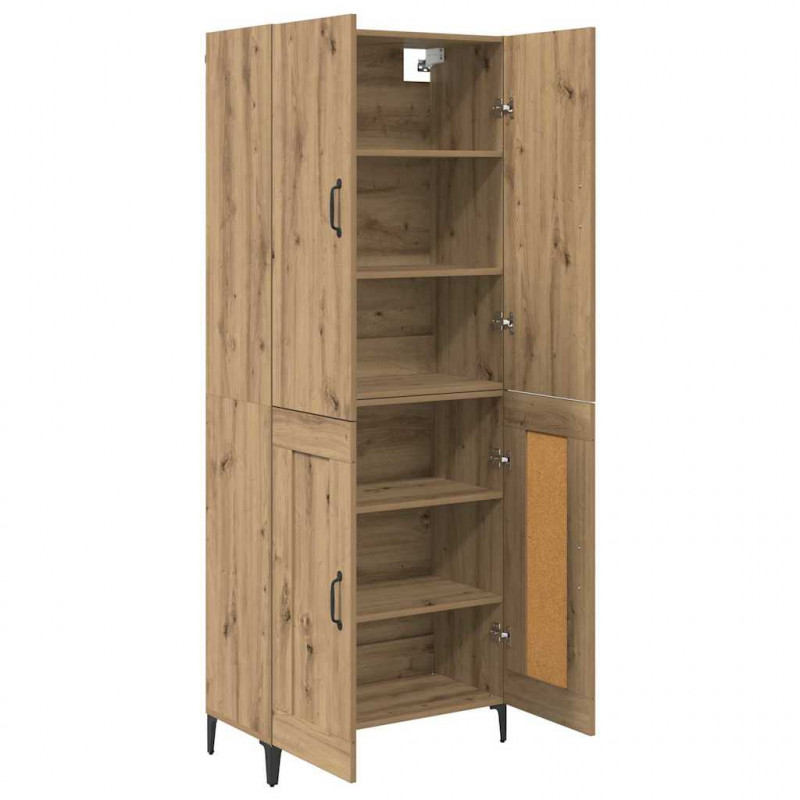 Highboard Dąb rzemieślniczy 69,5 x 34 x 180 cm
