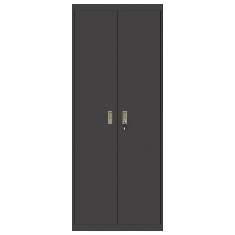 Szafka do przechowywania Czarny 80 x 40 x 200 cm Stal