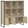 Szafka na książki 2 pcs Sonoma 99,5 x 30 x 108 cm