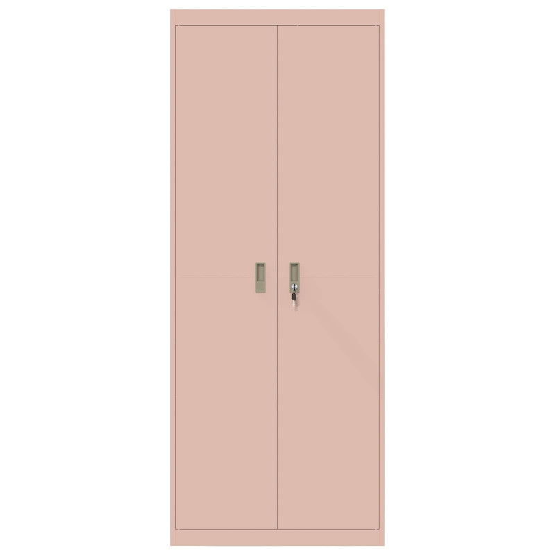 Szafka do przechowywania Różowy 80 x 40 x 200 cm Stal