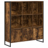 Szafka na książki 2 pcs Dąb dymny 99,5 x 30 x 108 cm