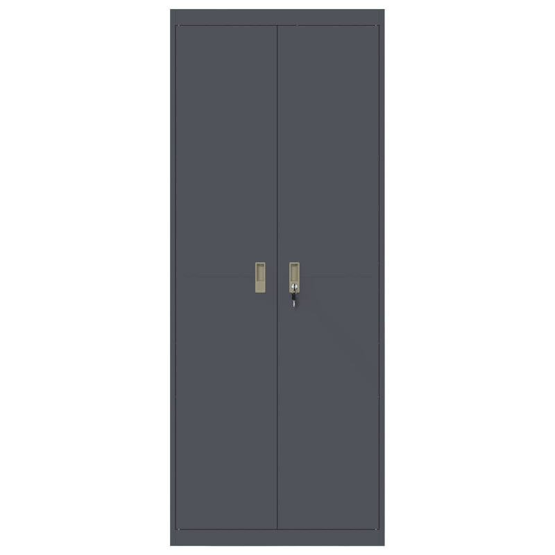 Szafka do przechowywania Antracyt 80 x 40 x 200 cm Stal