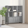Szafka na książki 2 pcs Szary Sonoma 99,5 x 30 x 108 cm