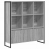 Szafka na książki 2 pcs Szary Sonoma 99,5 x 30 x 108 cm