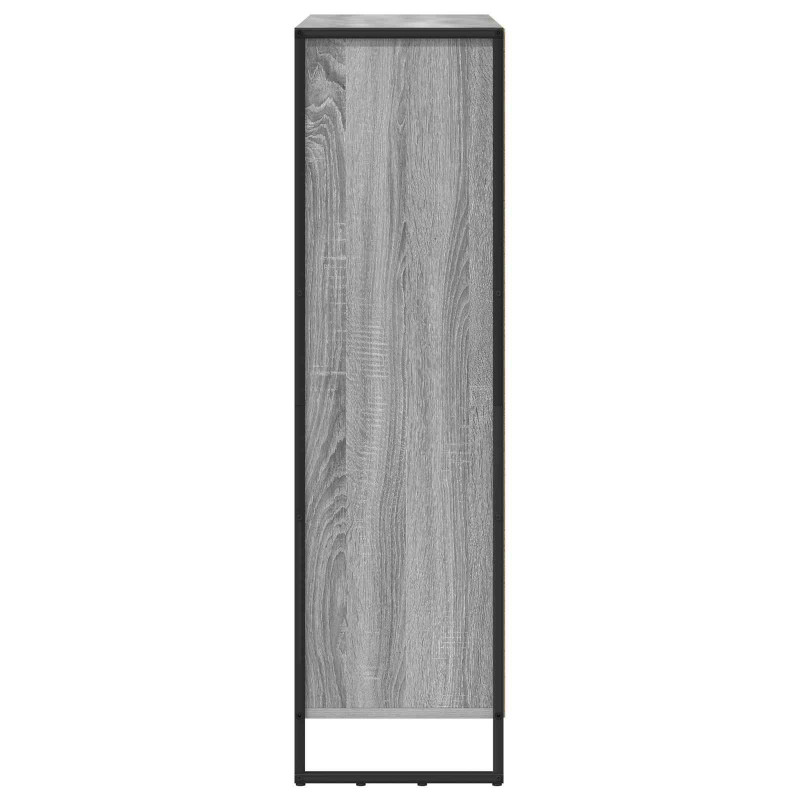 Szafka na książki 2 pcs Szary Sonoma 99,5 x 30 x 108 cm