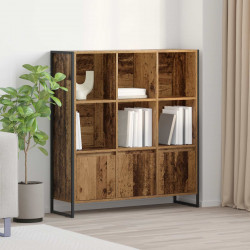 Szafka na książki 2 pcs Stare drewno 99,5 x 30 x 108 cm