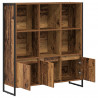 Szafka na książki 2 pcs Stare drewno 99,5 x 30 x 108 cm