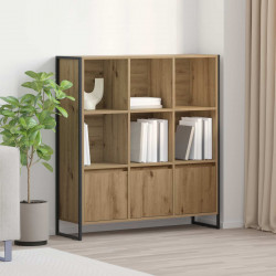 Szafka na książki 2 pcs Dąb rzemieślniczy 99,5 x 30 x 108 cm