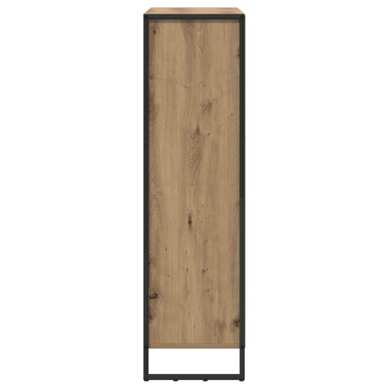 Szafka na książki 2 pcs Dąb rzemieślniczy 99,5 x 30 x 108 cm