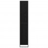 Wysokie szafki 2 pcs Czarny Dąb 60 x 36 x 200 cm