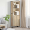 Wysokie szafki 2 pcs Sonoma 60 x 36 x 200 cm