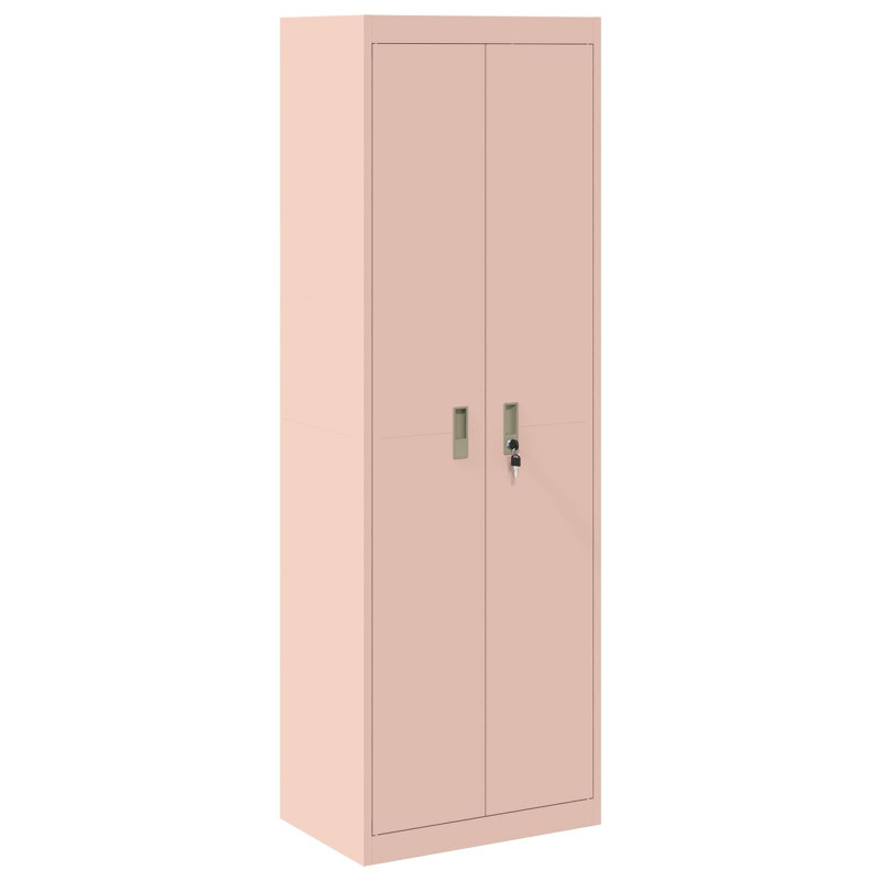 Szafka do przechowywania Różowy 60 x 40 x 180 cm Stal