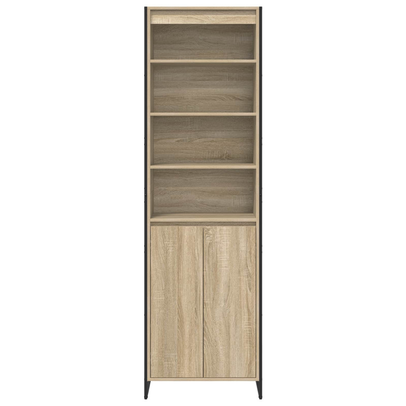 Wysokie szafki 2 pcs Sonoma 60 x 36 x 200 cm