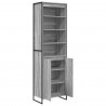 Wysokie szafki 2 pcs Szary Sonoma 60 x 36 x 200 cm