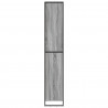 Wysokie szafki 2 pcs Szary Sonoma 60 x 36 x 200 cm
